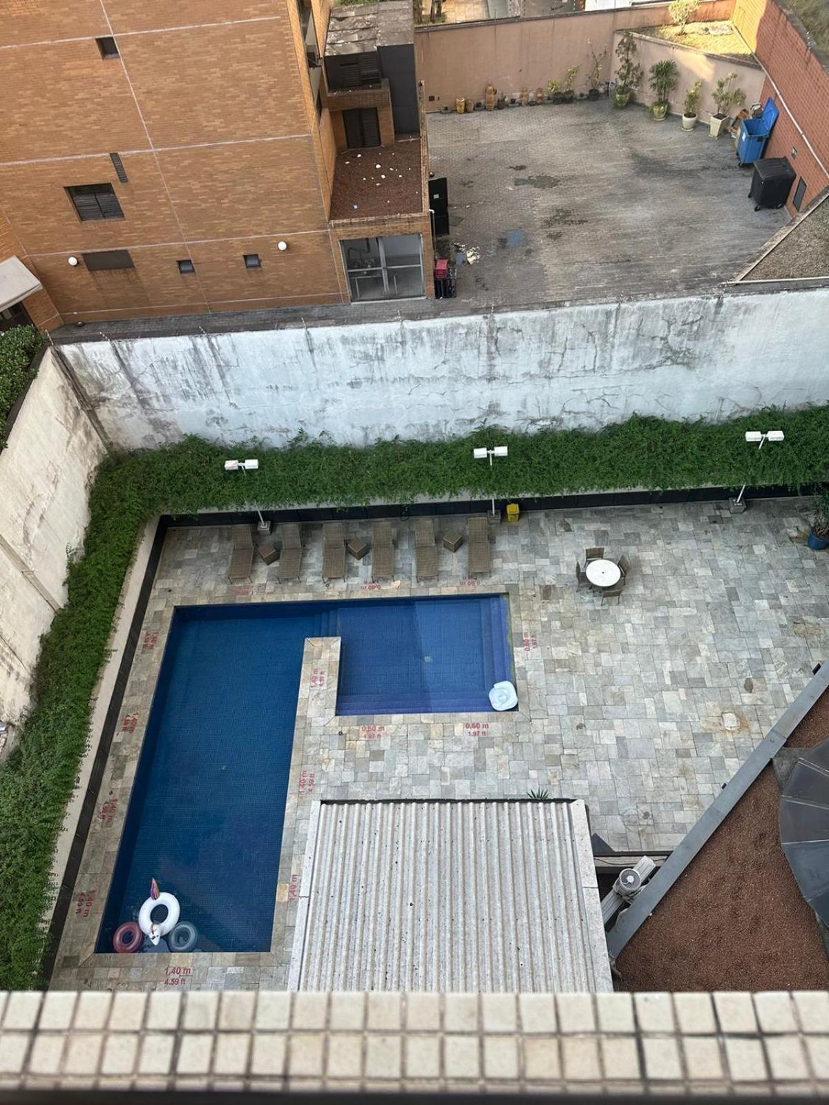 Apart Com Sacada E Piscina São Paulo Luaran gambar